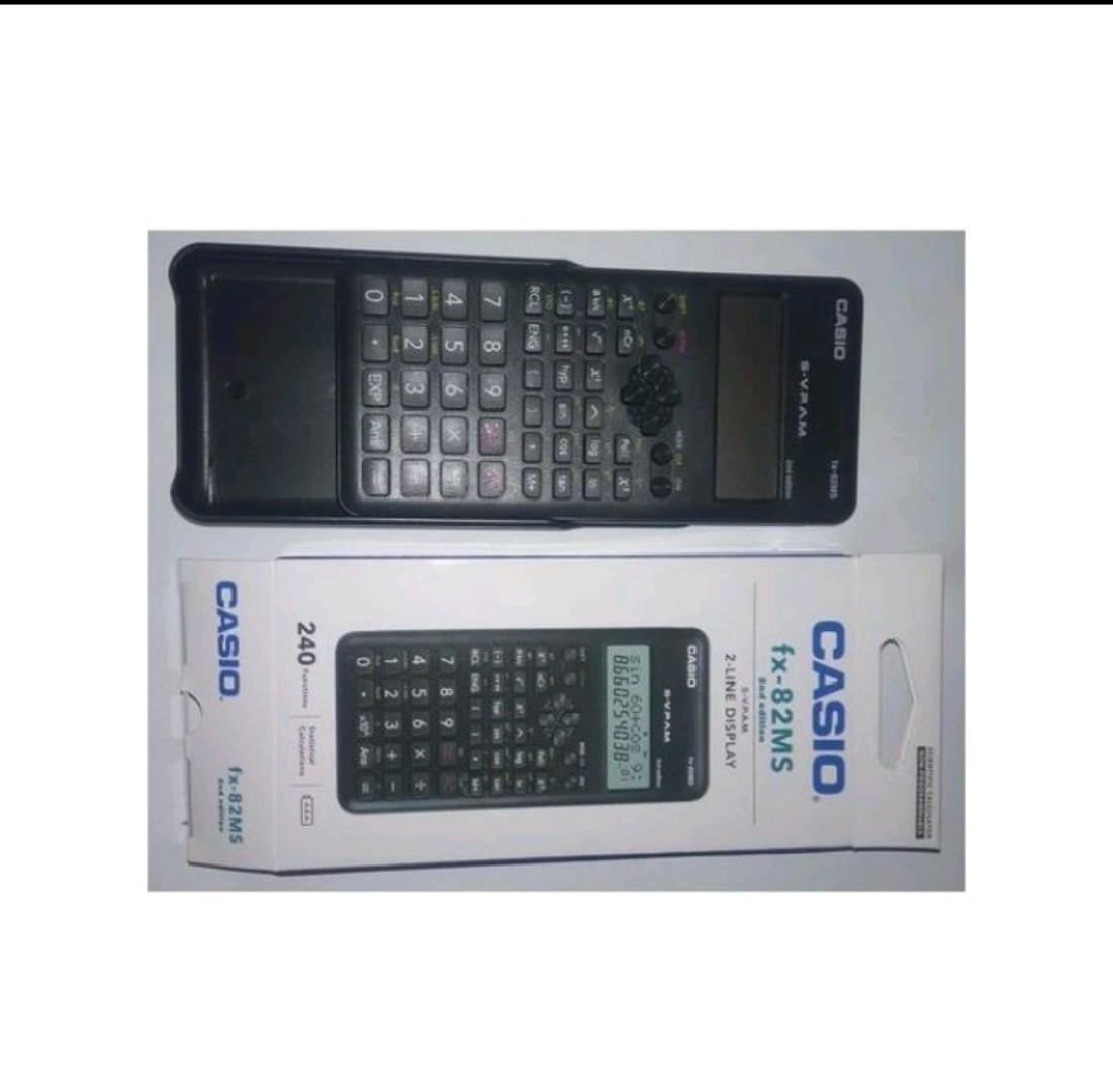 Casio FX82MS 2nd Edition Scientific Calculator Non-programmable BLACK calculator casio fx82ms 2nd edition original calculators school calculators