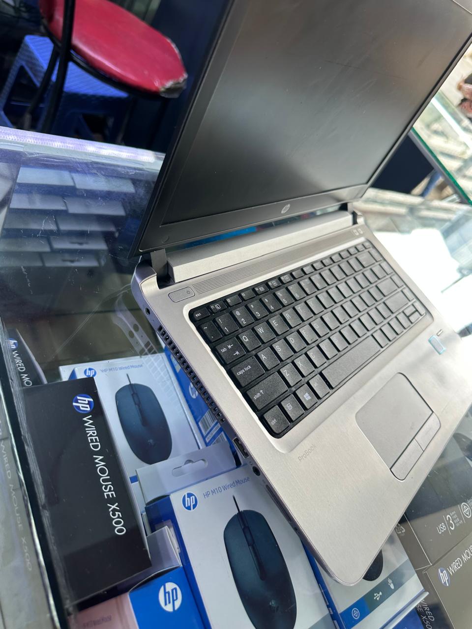 256 GRADE A HP PROOBOOK 440G3 INTEL CORE I5 6TH GENERATION 8GB RAM 256 SSD 13.6 SCREEN INCH WITH SPEED OF 2.5GHz