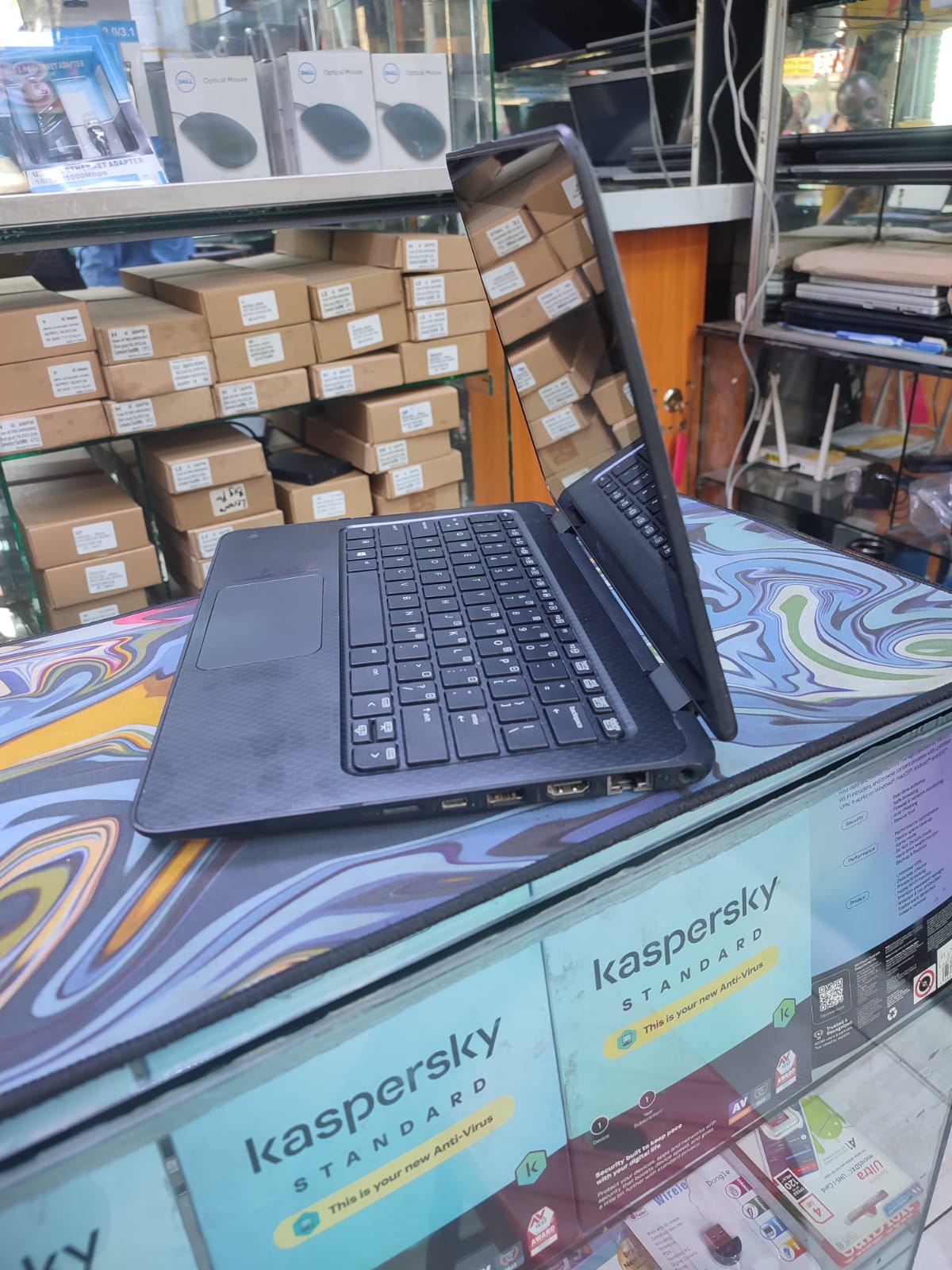 EX UK LAPTOP HP X 360 PROBOOK 11 G2 INTEL COI5 8GBRAM 256SSD TOUCHSCREEN 7TH GEN 12 '' DISPLAY WITH 6 MONTH WARANT