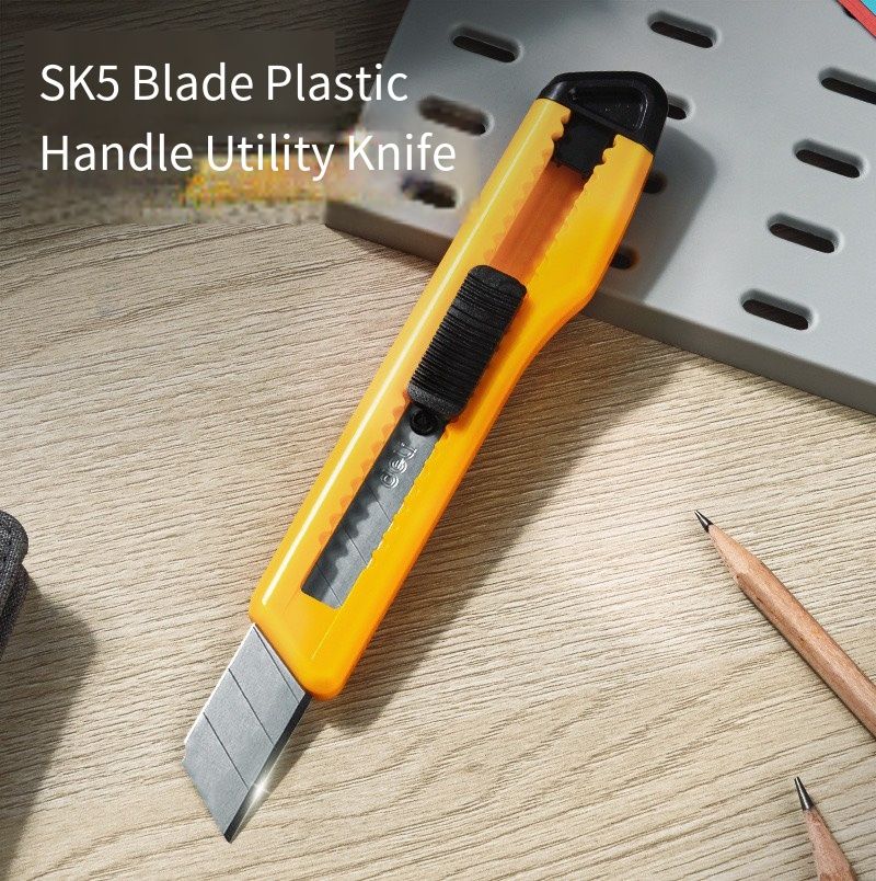 2001 Large-sized Locking Utility Knife for Wallpaper Cutting, Paper Cutting, Handmade Knife, Momentary Knife, Express Delivery Knife