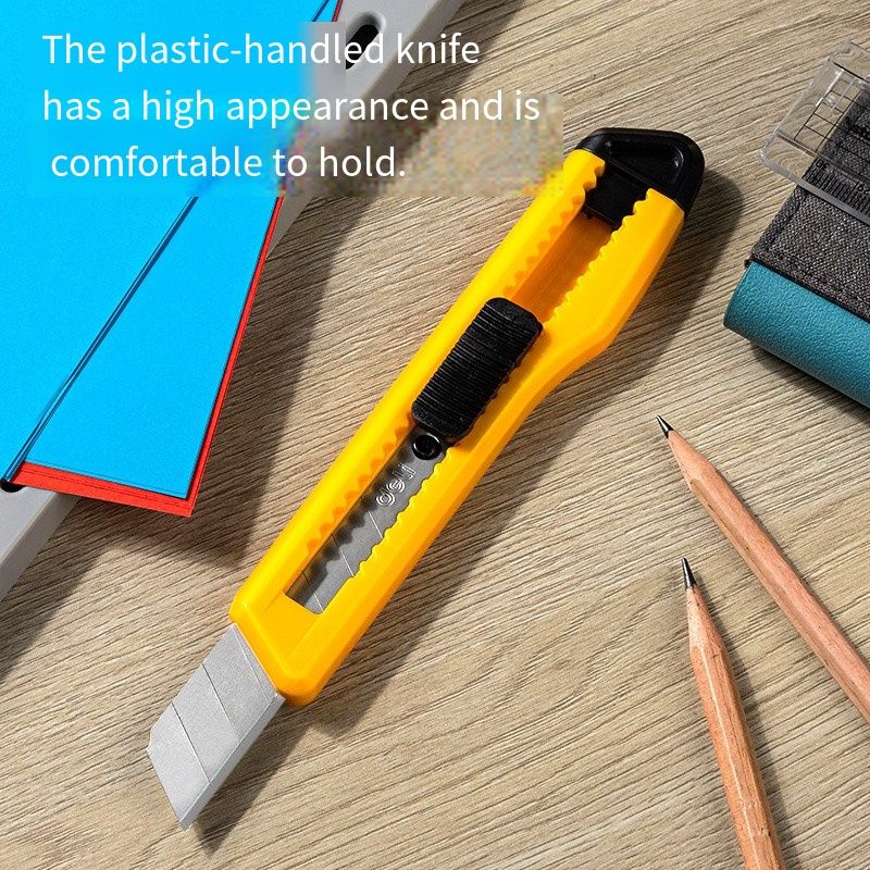 2001 Large-sized Locking Utility Knife for Wallpaper Cutting, Paper Cutting, Handmade Knife, Momentary Knife, Express Delivery Knife