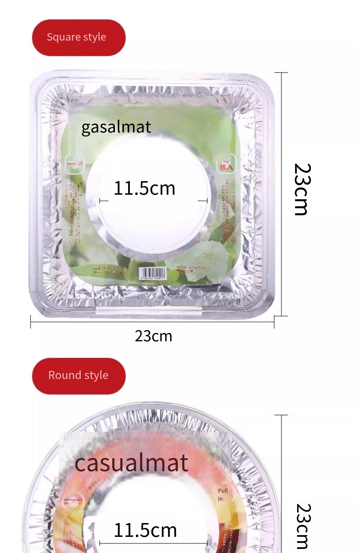 10 pcs Gas stove anti-oil pad, gas stove tin foil tray, stove countertop dirt-proof pad sticker, stove protection cover, liquefied gas kitchen