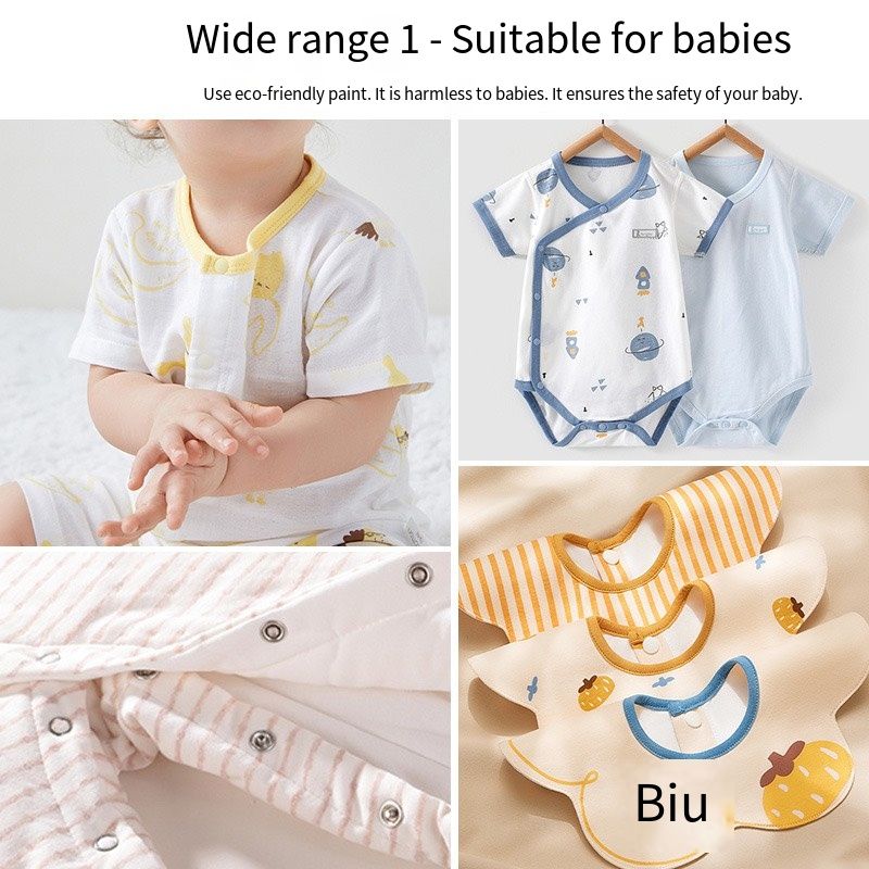Solid five-finger buckle set - concealed fastener without sewing - nail installation tool - colorful metal - baby - infant - invisible twin buckle