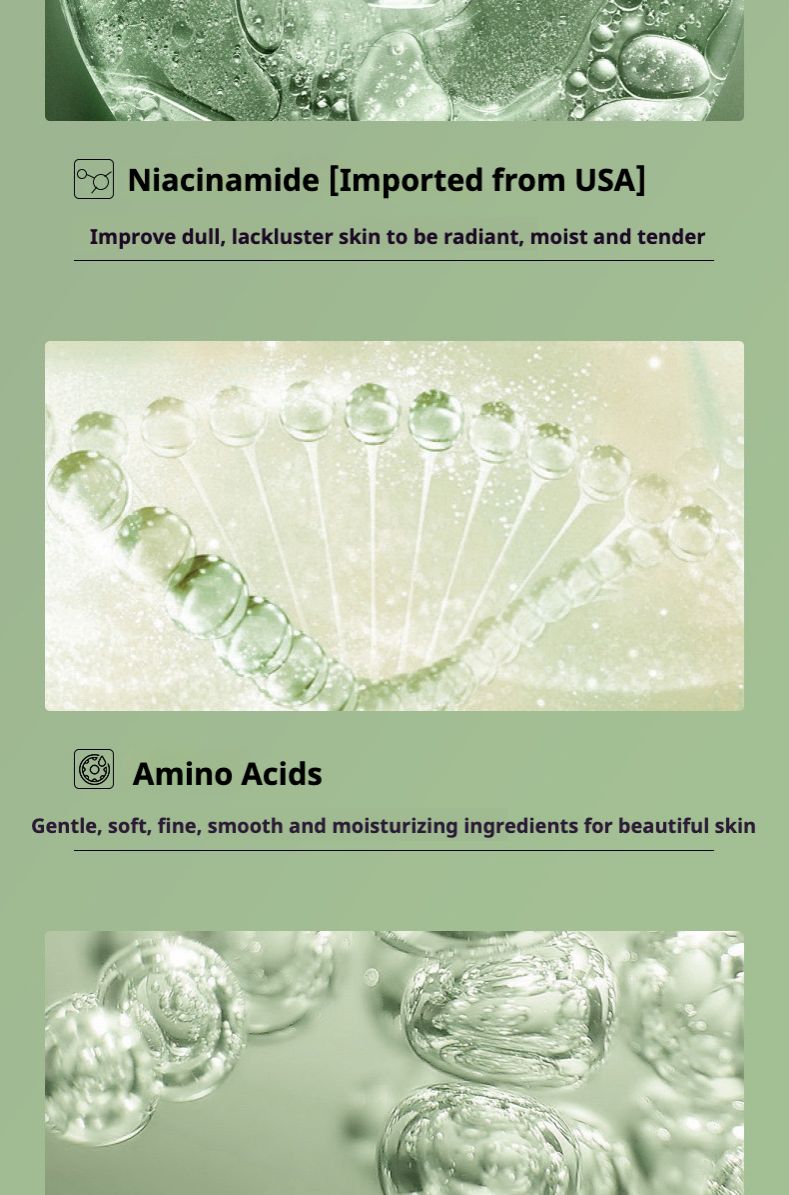 Boquan Yaluo Amino Acid Foaming Facial Cleanser - A refreshing facial cleanser for men and women, suitable for all skin types. Skin care product.