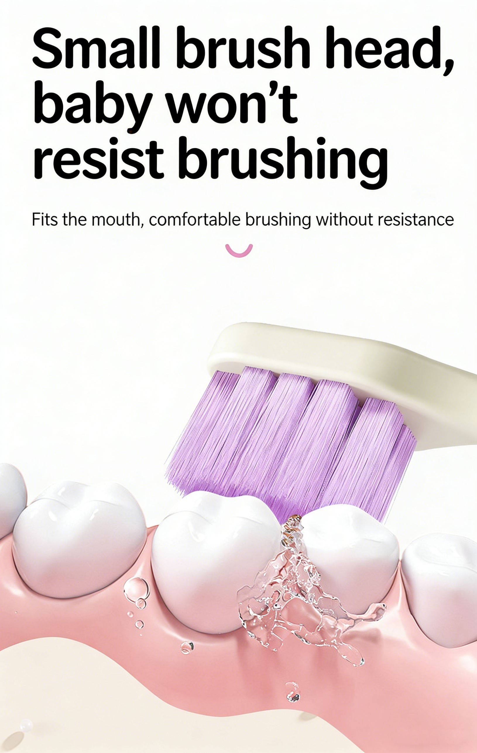 VRC Ultra-Soft and Dense Soft-Bristled Children's Toothbrush for Ages 3-6, Cute and Endearing Animal Toothbrush for Babies