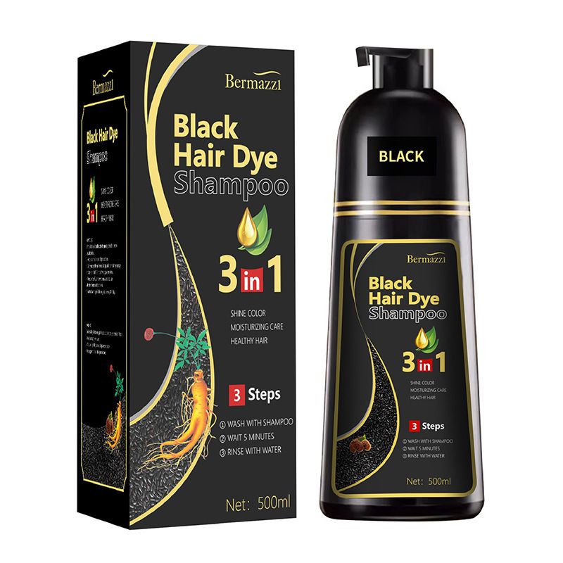 Best-selling black hair shampoo - Rehau essence nourishes and enhances lustrous hair. Gentle and smooth shampoo for hair cleansing.