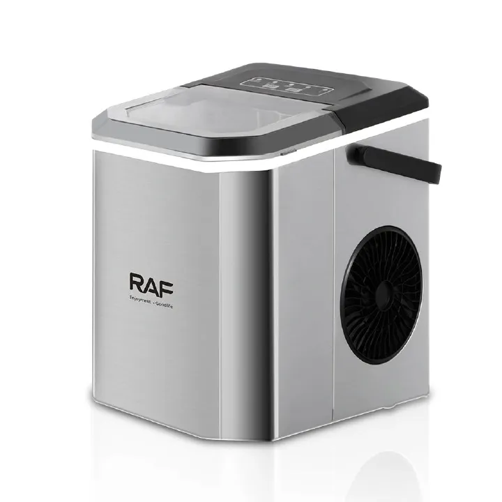 Portable Ice Maker Machine Small With Scoop And Removable Basket 12Kg/H Countertop Ice Machine