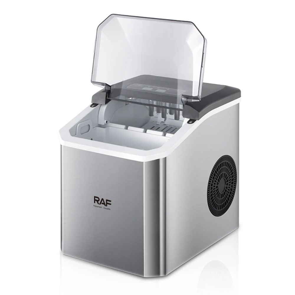 Portable Ice Maker Machine Small With Scoop And Removable Basket 12Kg/H Countertop Ice Machine