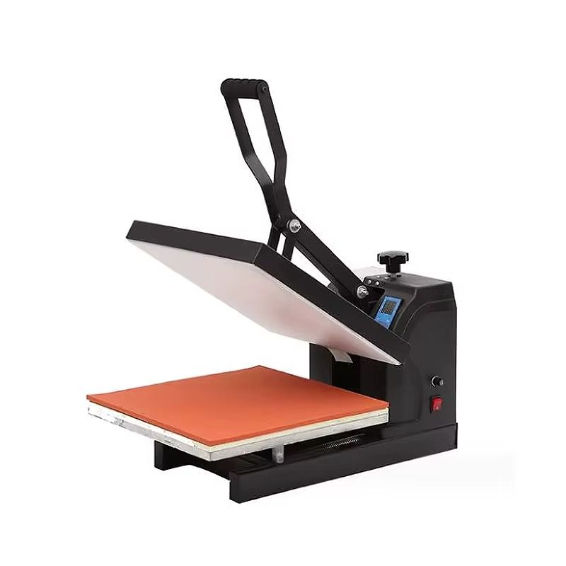 Flat Manual Operate Ironing Press Heat Press Machine For T-Shirts Clothing Personalized Custom Digital Flatbed Transfer