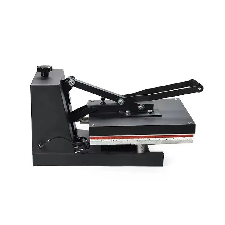 Flat Manual Operate Ironing Press Heat Press Machine For T-Shirts Clothing Personalized Custom Digital Flatbed Transfer