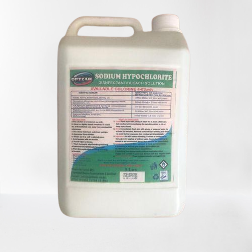 Sodium Hypochlorite - 5L.