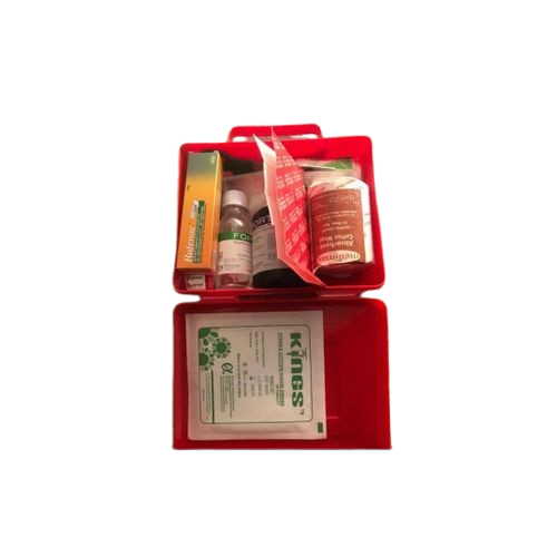 Car First Aid Kit - Red.
