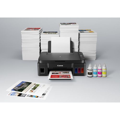 Canon PIXMA G3410-MEGATANK MFP Wireless Printer BLACK-Canon PIXMA G3410 Ink-jet Printer (Print Scan Copy & Wi-Fi)-Canon Canon. PIXMA G3410 All-in-One Wireless Refillable Ink Tank Printer-Print, Scan,