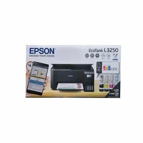 (FREE PRINTER CABLE) Epson EcoTank L3250 A4 Wireless 3-in-1 Print Copy Scan Printer + Free Printer Cable-Epson EcoTank L3250 A4 Wi-Fi All-in-One Ink Tank Printer, Print, Copy, Scan, Rear paper input