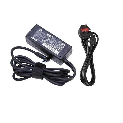 (COMPLETE WITH FLOWER CABLE )HP Big Pin Charger 65W Complete With Cable for EliteBook 840 G1/G2, 820 G1/G2, 640 G1, 650 G1, 850 G1/G2 – 19.5V 4.62A Adapter Complete with Power Cable