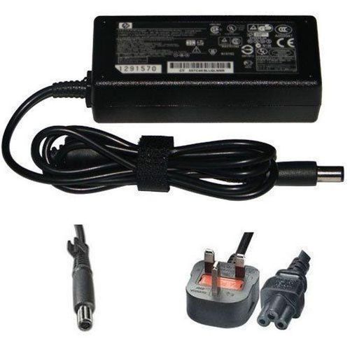 (COMPLETE WITH FLOWER CABLE )HP Big Pin Charger 65W Complete With Cable for EliteBook 840 G1/G2, 820 G1/G2, 640 G1, 650 G1, 850 G1/G2 – 19.5V 4.62A Adapter Complete with Power Cable