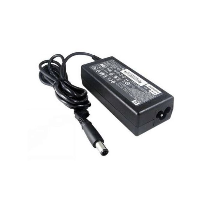 (COMPLETE WITH FLOWER CABLE )HP Big Pin Charger 65W Complete With Cable for EliteBook 840 G1/G2, 820 G1/G2, 640 G1, 650 G1, 850 G1/G2 – 19.5V 4.62A Adapter Complete with Power Cable