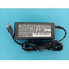 GET FREE MOUSE PAD(COMPLETE WITH POWER CABLE/FLOWER CABLE) HP 65W USB TYPE  C Laptop Charger For Spectre X360, Spectre, Chromebook, Elitebook X360, , ProBook Travel Type C Power Cord