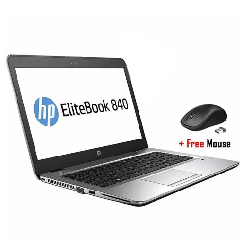 (BUY and GET FREE WIRELESS MOUSE & FREE MOUSE PAD) HP EliteBook 840 G3 Intel Core I5 6th Gen 8GB RAM 256GB SSD 14" Inches Screen  Refurbished, Windows 11 pro , Plus FREE wireless mouse and Mouse Pad.