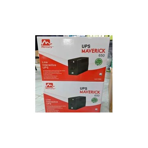 GET NEW EDITION BRAND NEW Mercury Maverick 650VA Line Interactive UPS (Mercury UPS 650 VA Battery Backup Solution)
