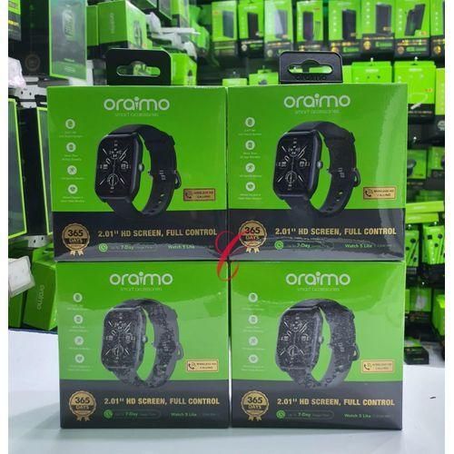 Oraimo Watch 5 Lite Smart Watch Smartwatch' Screen Bluetooth Durable Waterproof Dustproof(Oraimo Watch 5 Lite OSW-804 Smartwatch with 28-Day Standby & IP68 Rating) Oraimo Smartwatch 5 Lite OSW-804