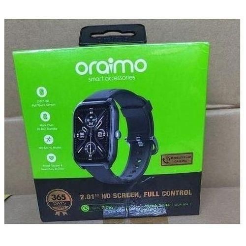 Oraimo Watch 5 Lite Smart Watch Smartwatch' Screen Bluetooth Durable Waterproof Dustproof(Oraimo Watch 5 Lite OSW-804 Smartwatch with 28-Day Standby & IP68 Rating) Oraimo Smartwatch 5 Lite OSW-804