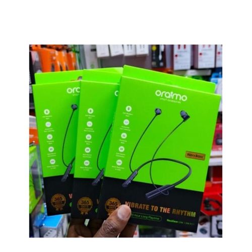 GET NEW EDITION BRAND NEW ORIGINAL Necklace Oraimo OEB-311 Necklace, Lite Call Vibration Wireless Headphones Battery Capacity: 220mAh (Oraimo Necklace Lite OEB-311 Neckband Wireless Earphone.)