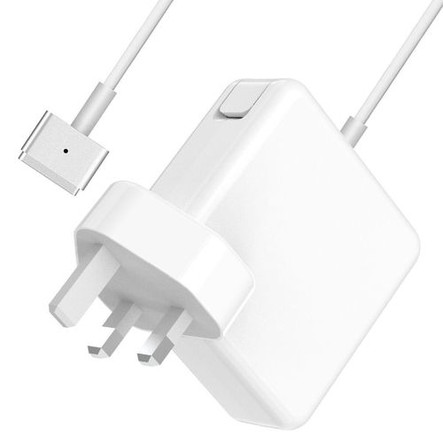 Magnetic DC Connector 60 Watts Magsafe 2 Replacement AC Laptop Power Adapter Charger For Macbook Pro & Air - White(Apple 60W MagSafe 2 Power Adapter Charger For Macbook Pro 13" inch)