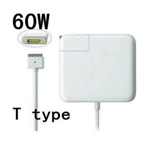 Magnetic DC Connector 60 Watts Magsafe 2 Replacement AC Laptop Power Adapter Charger For Macbook Pro & Air - White(Apple 60W MagSafe 2 Power Adapter Charger For Macbook Pro 13" inch)