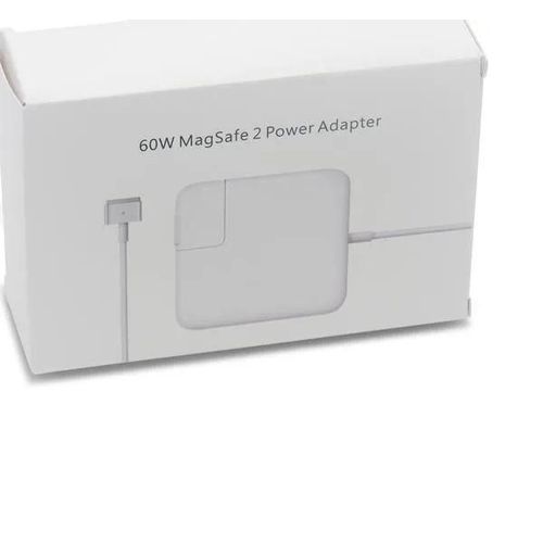 Magnetic DC Connector 60 Watts Magsafe 2 Replacement AC Laptop Power Adapter Charger For Macbook Pro & Air - White(Apple 60W MagSafe 2 Power Adapter Charger For Macbook Pro 13" inch)