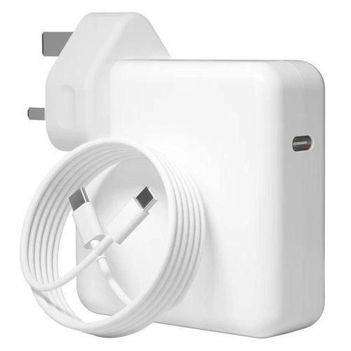Apple -Apple USB-C 96W Power Adapter for 14-inch MacBook Pro (2021) or 13-inch MacBook Pro using a USB-C to MagSafe 3 Cable or USB-C Charge Cable(Apple 96W USB C Power Adapter Charger For MacBook Pro)