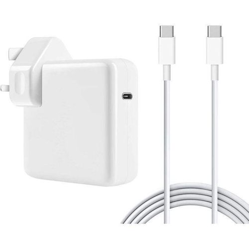 Apple USB C Type C 61W Power Adapter Charger For MacBook Pro , MacBook Air(Apple MacBook Pro Charger 61W USB C Power Adapter for MacBook Pro/Air 13/14 Inch)Apple 61W USB-C Power Adapter complete