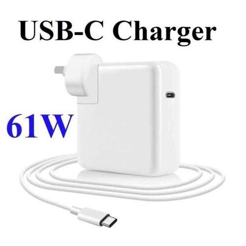Apple USB C Type C 61W Power Adapter Charger For MacBook Pro , MacBook Air(Apple MacBook Pro Charger 61W USB C Power Adapter for MacBook Pro/Air 13/14 Inch)Apple 61W USB-C Power Adapter complete
