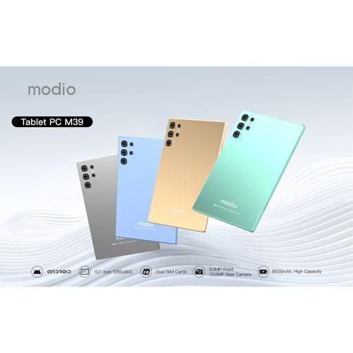 Modio M39 Android Tablet PC 8GB RAM 512GB ROM Virtual Storage 10.1 Inches Display, Dual Sim, Dual Cameras, Wireless Keyboard And Mouse, Flip Case Cover(Modio M39 10.1” 4G Android Tablet – 8GB RAM)