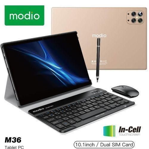 Modio M36 Tablet PC 12GB RAM 512GB ROM virtual storage 10.1 Inches In Cell, Dual Sim, Dual cameras, Wireless Keyboard and Mouse, Flip case cover(Modio M36 12GB 512GB 5G WIFI 10.1INCHES DUAL SIM CARDS)