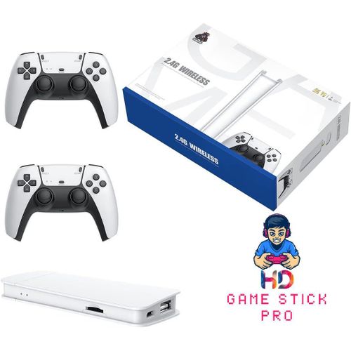 M15 4K Retro Game Stick Mini Console 20000+ Built-In Games HDMI Plug & Play Wireless Controllers 2 Player TV Gaming System-M15 Wireless 4K Game Stick TV Home Joystick Gamepads 20+Simulators 2000 games