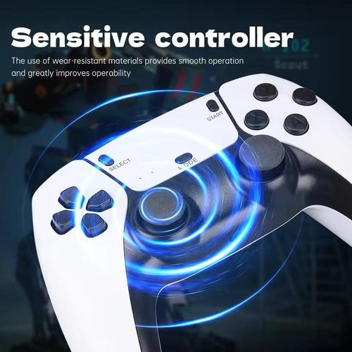 M15 4K Retro Game Stick Mini Console 20000+ Built-In Games HDMI Plug & Play Wireless Controllers 2 Player TV Gaming System-M15 Wireless 4K Game Stick TV Home Joystick Gamepads 20+Simulators 2000 games