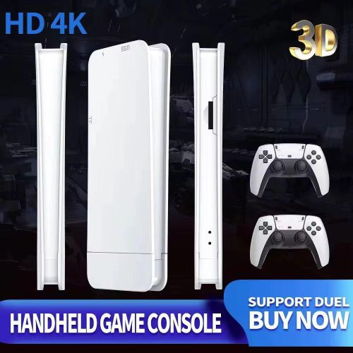M15 4K Retro Game Stick Mini Console 20000+ Built-In Games HDMI Plug & Play Wireless Controllers 2 Player TV Gaming System-M15 Wireless 4K Game Stick TV Home Joystick Gamepads 20+Simulators 2000 games