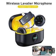 ORIGINAL K31 Pro Lavalier Wireless Microphone noise cancellation long Battery Life, Plug and Play, Clip-on Design magnetic buckle Portable Lapel Mic Charging case for multi-purpose use
