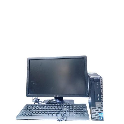 (BUY & GET FREE WIFI DONGLE & FREE MOUSEPAD )DELL refurbished Complete Desktop OptiPlex SET Intel Core I5 3.2GHz 4GB RAM 500GB HDD CPU,17 Inch Monitor Screen,Keyboard And Mouse,2 power cable,VGA Cable