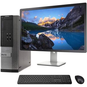 (BUY & GET FREE WIFI DONGLE & FREE MOUSEPAD )DELL refurbished Complete Desktop OptiPlex SET Intel Core I5 3.2GHz 4GB RAM 500GB HDD CPU,17 Inch Monitor Screen,Keyboard And Mouse,2 power cable,VGA Cable