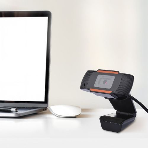 Full HD Plug and Play 1080P USB Webcam with Built-in Microphone for Clear Video Chat and Remote Office Communication-Full HD 1080P PC Webcam with Clear Audio Mic, Plug & Play USB Connection