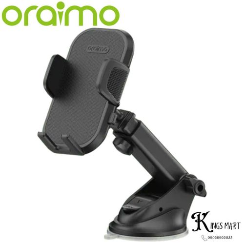 Oraimo Hydra 4 Super Suction 360° Flexible Gooseneck Universal Car Phone Holder Car Mount OCM-13-Oraimo OCM-12 Hydra 3 Universal Car Phone Holder Secure Car Mount Stand
