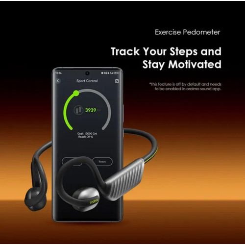 Oraimo OpenCirclet 2 OPN-672 Open-Ear Wireless Bluetooth Headphones – 16H Playtime, IPX5 Waterproof, Step Tracker, Dual Mic -Oraimo Open Circlet 2 Open-ear Headphones