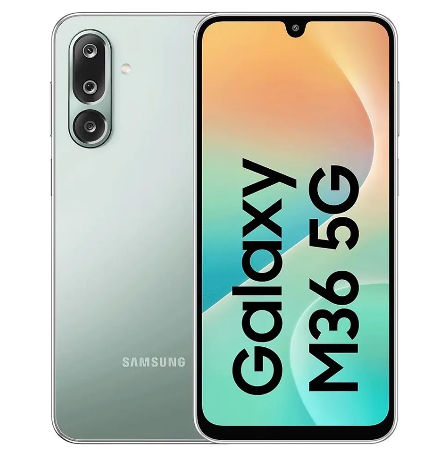 [Tech Week Deal🔥🔥] Samsung Galaxy M36 5G 128GB+8/6GB Super AMOLED 6.7" Super AMOLED Display (50+8+2)MP Camera 5000mAh Battery 25W Charging Dual SIM Android 15 +(6 OS Updates) AI Smartphone