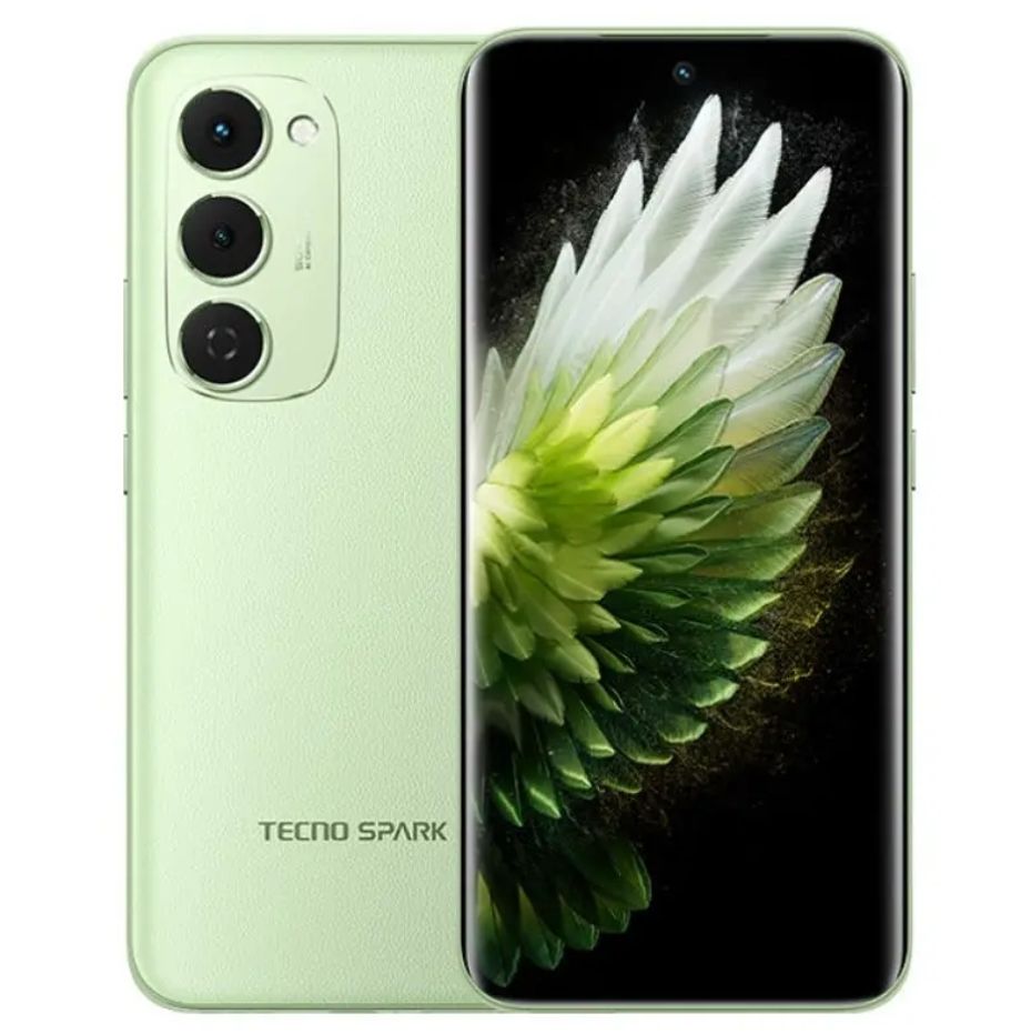 TECNO Spark 40 Pro Plus 256GB+16(8+8)GB 6.78" 144Hz Curved AMOLED Display 50MP Camera 5200mAh Battery 45W Charging 30W Wireless On-Screen Fingerprint Dual SIM Spark 40 Pro+ Smart AI Smartphone