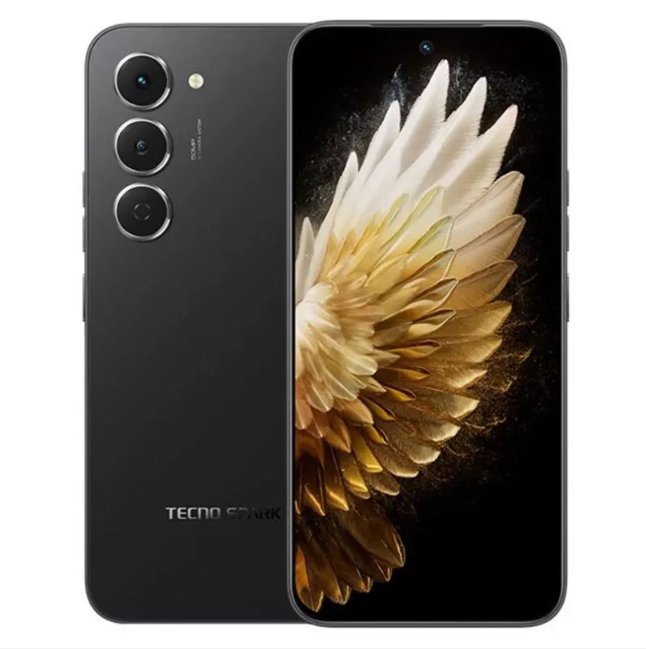 TECNO Spark 40 Pro 128GB+16(8+8)GB Dual SIM 6.78" 144Hz AMOLED Display 50MP Camera 5200mAh Battery 45W Fast Charger On-Screen Fingerprint IP64 Gorilla Glass 7i MTK Helio G100 Ultimate AI Smartphone