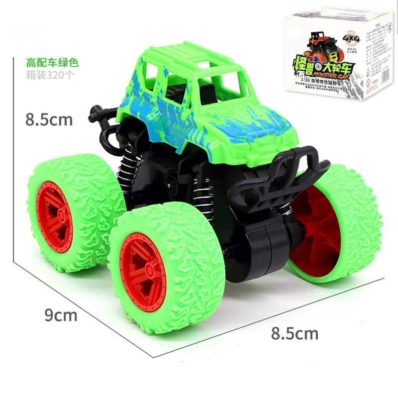 Toy Imagine™ Monster Truck Toy for Kids – Big Size Friction Powered Car with 360° Stunt Action | Off-Road Vehicle Toy for Boys Age 2–5 | Birthday & Return Gift Idea