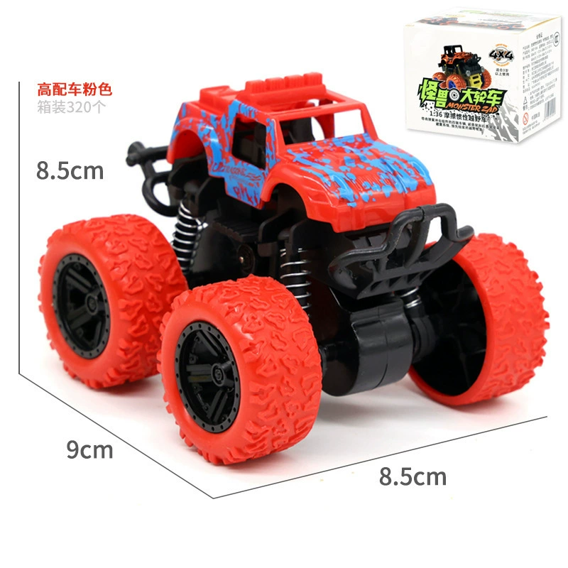 Toy Imagine™ Monster Truck Toy for Kids – Big Size Friction Powered Car with 360° Stunt Action | Off-Road Vehicle Toy for Boys Age 2–5 | Birthday & Return Gift Idea