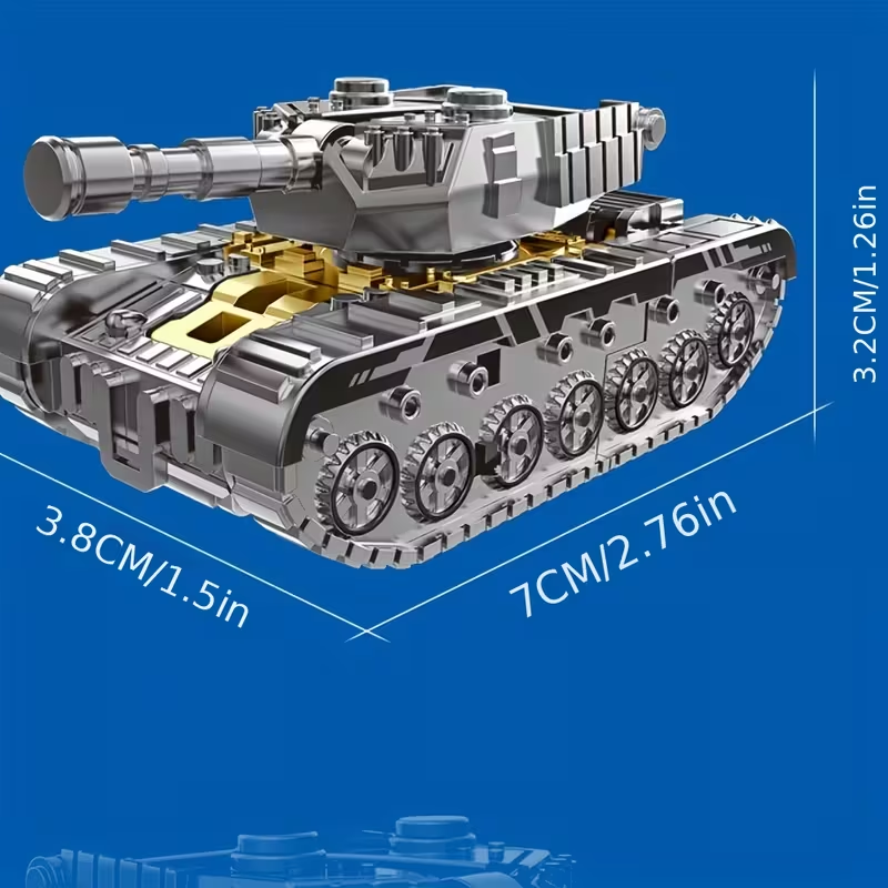 Deformation Tank Fidget Spinner – Transformable Stress Relief Toy